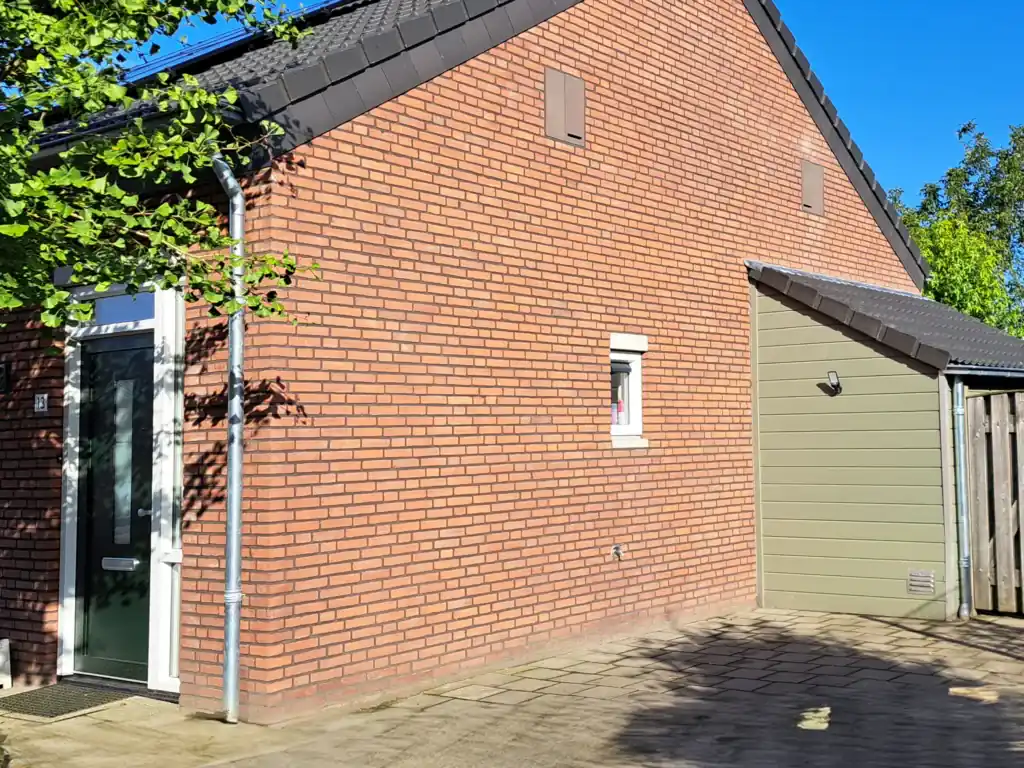 Dezelfde gevel na renovatie